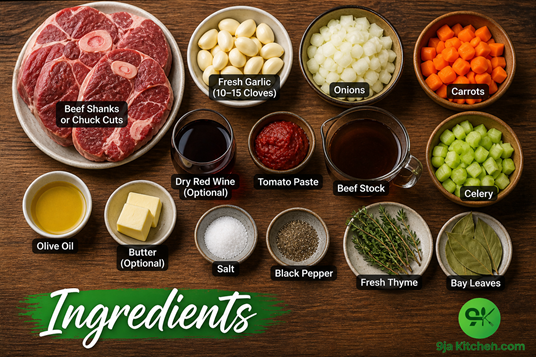 garlic braised beef recipe
