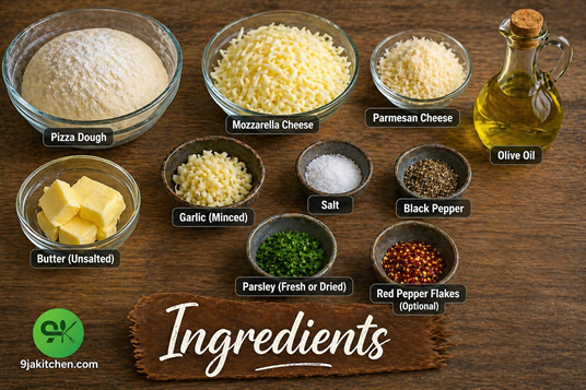 garlic cheese pizza recipe