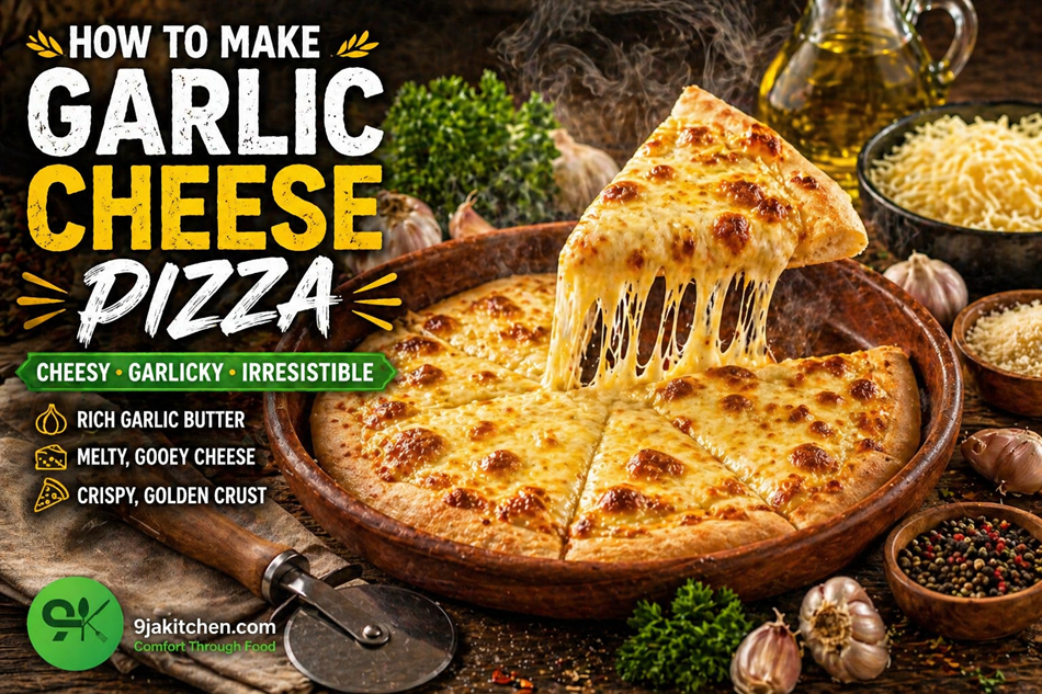 Garlic Cheese Pizza