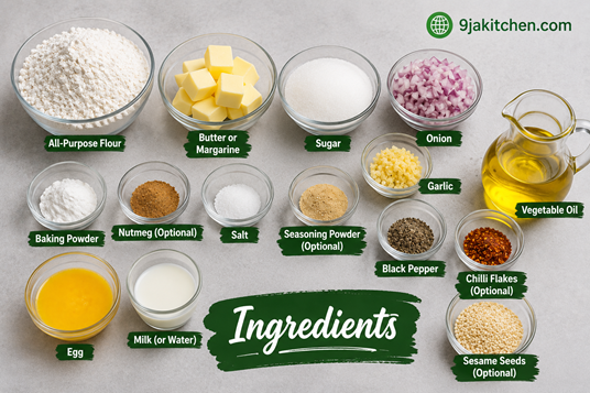 how to make Garlic Chin Chin