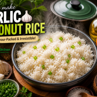 Garlic Coconut Rice