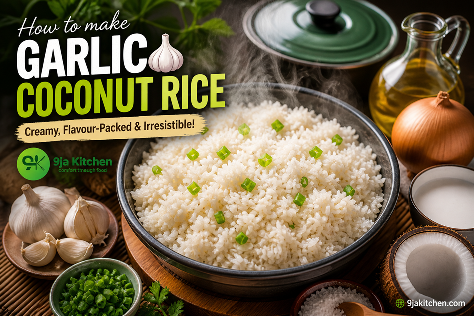 Garlic Coconut Rice
