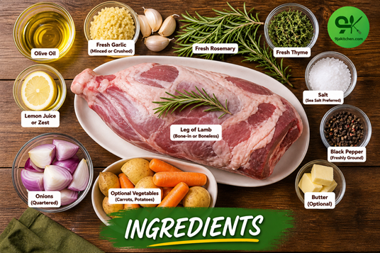 garlic lamb roast recipe