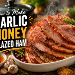 Garlic Honey Glazed Ham