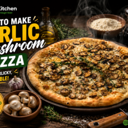 Garlic Mushroom Pizza
