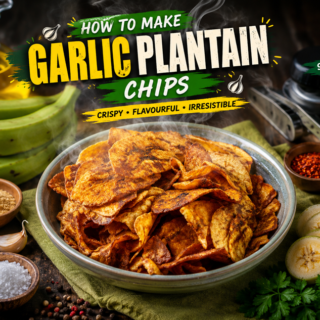 Garlic Plantain Chips
