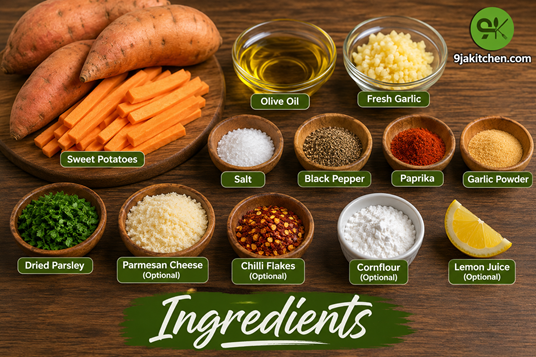 crispy sweet potato fries
