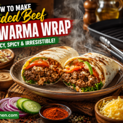 Loaded Beef Shawarma Wrap