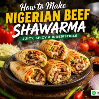 Nigerian Beef Shawarma