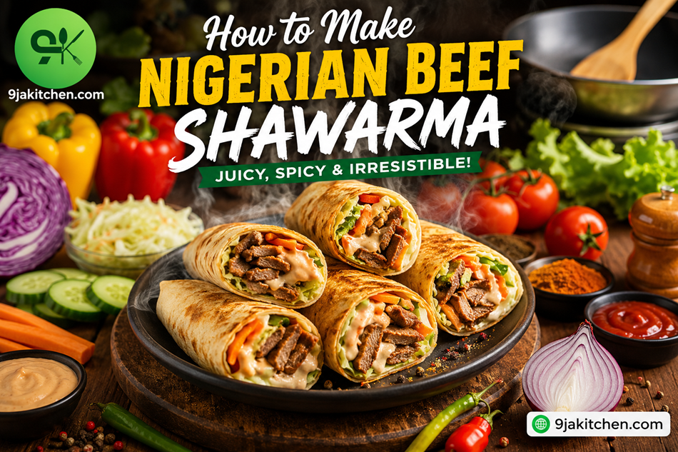Nigerian Beef Shawarma