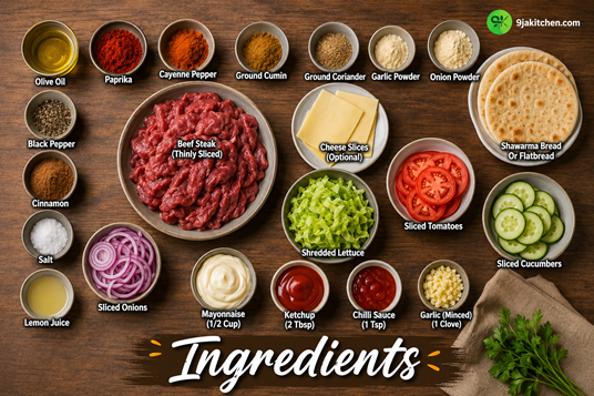 How to Make Spicy Beef Shawarma: A Bold Fiery Delight🌯🔥 2 spicy shawarma recipe