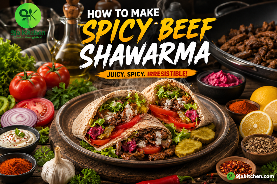 Spicy Beef Shawarma