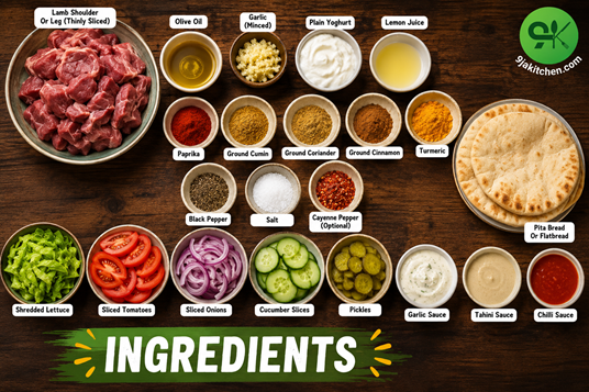 How to Make Traditional Lamb Shawarma: Juicy Savoury Delight 🌯🔥 2 how to make lamb shawarma
