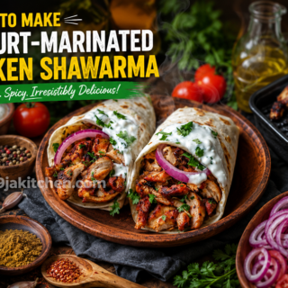 Yoghurt-Marinated Chicken Shawarma