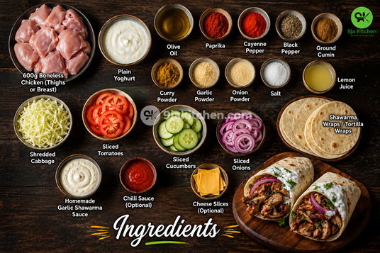 chicken shawarma recipe