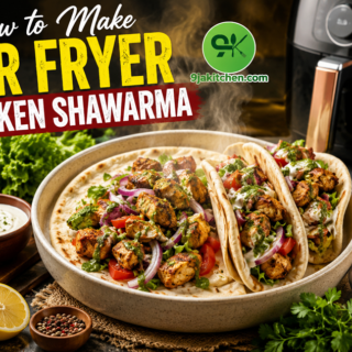 Air Fryer Chicken Shawarma