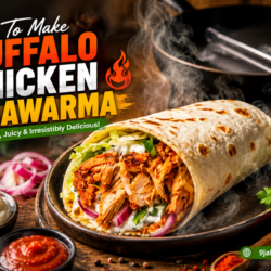 Buffalo Chicken Shawarma