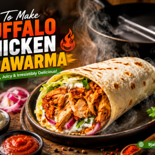 Buffalo Chicken Shawarma