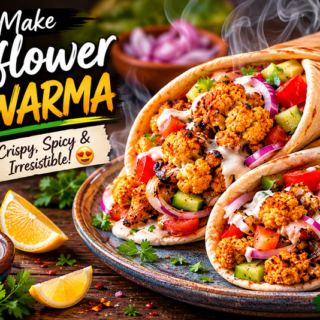 How to Make Cauliflower Shawarma: An Incredible Flavour-Packed Delight 🌯 18 Cauliflower Shawarma