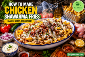 How to Make Chicken Shawarma Fries: A Cheesy Loaded Delight 🍟🌯🔥