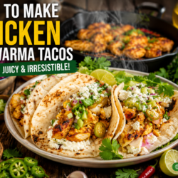 Chicken Shawarma Tacos