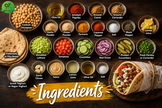 how to make Chickpea Shawarma