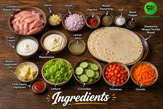 creamy shawarma recipe