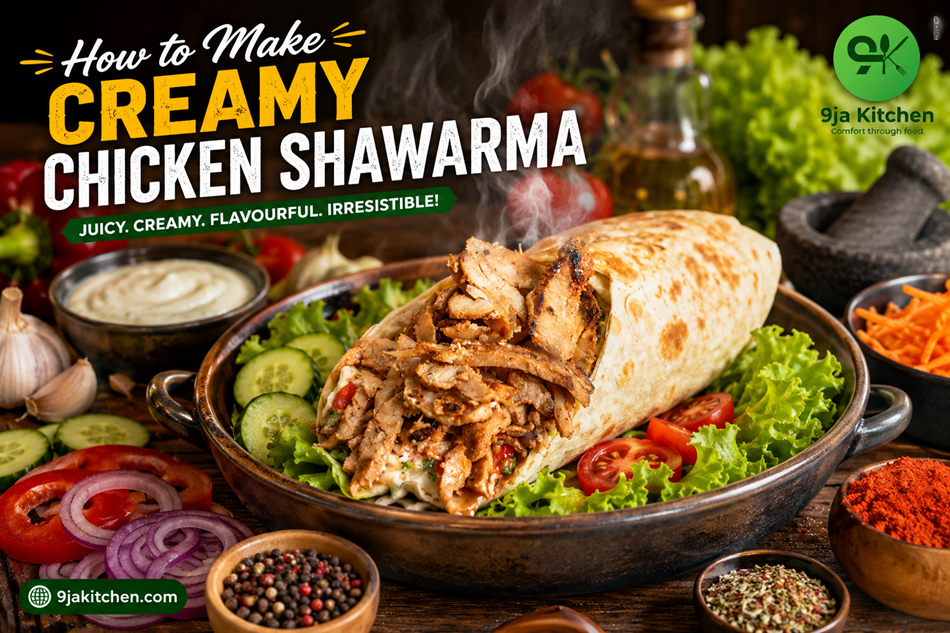 Creamy Chicken Shawarma