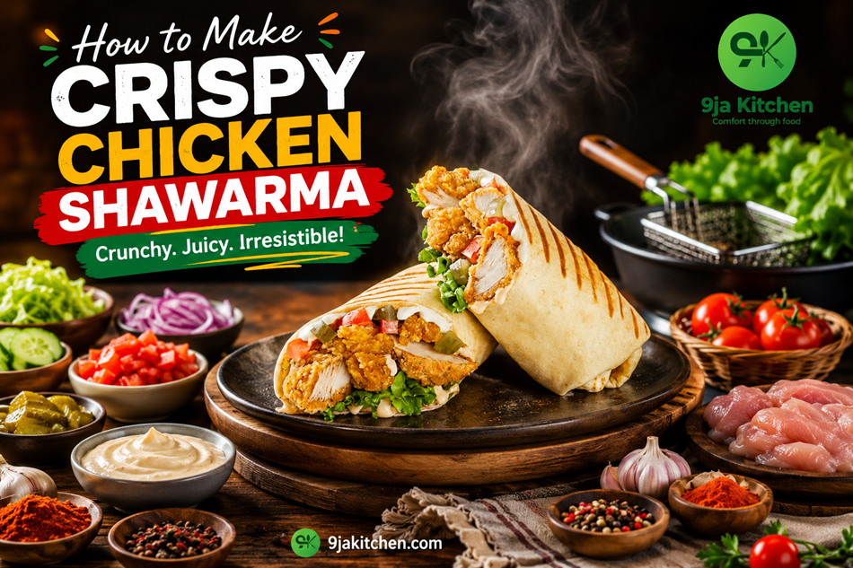 Crispy Chicken Shawarma