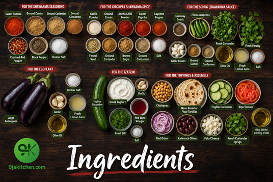 vegetarian shawarma recipe