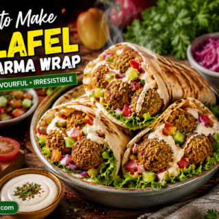 Falafel Shawarma Wrap