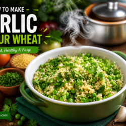 Garlic Bulgur Wheat