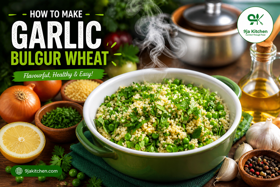Garlic Bulgur Wheat