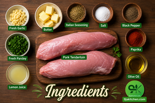 juicy pork tenderloin