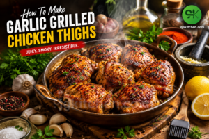 How to Make Garlic Grilled Chicken Thighs: Juicy Flavourful Delight 🧄🍗