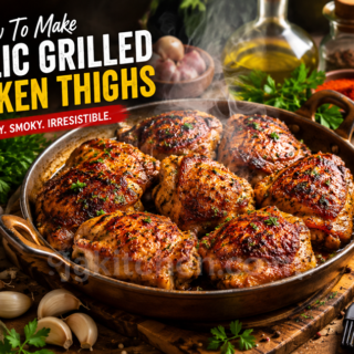 How to Make Garlic Grilled Chicken Thighs: Juicy Flavourful Delight 🧄🍗 18 Garlic Grilled Chicken Thighs