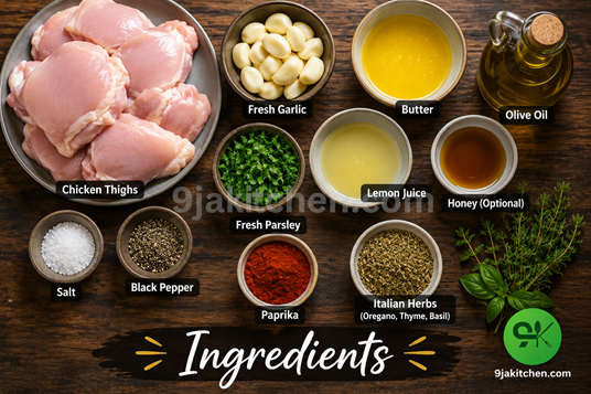 grilled chicken thighs recipe