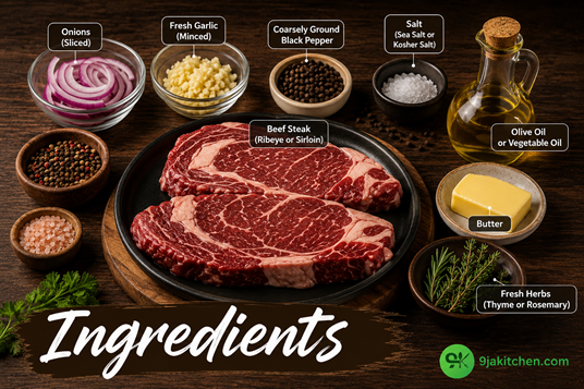 how to make garlic pepper steak