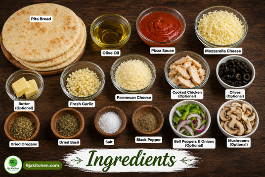 easy pita pizza recipe
