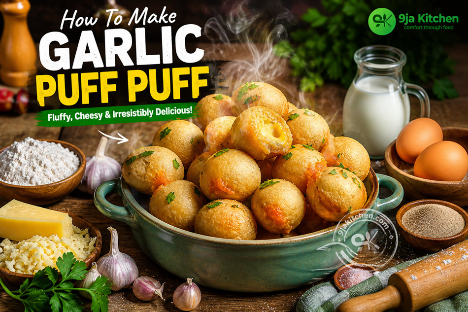 Garlic Puff Puff