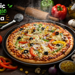 Garlic Veggie Pizza