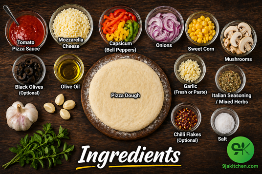garlic veggie pizza recipe
