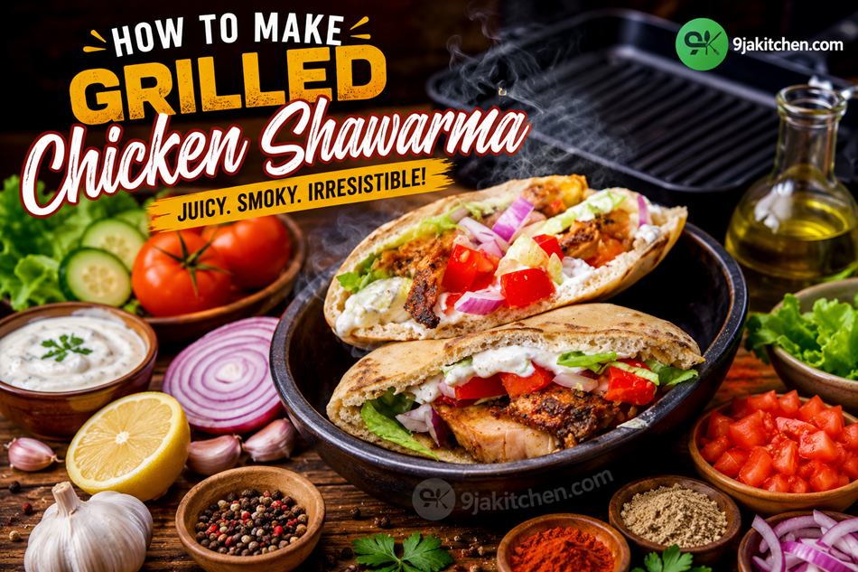Grilled Chicken Shawarma