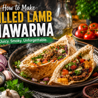How to Make Grilled Lamb Shawarma: A Juicy Smoky Delight 🔥🌯 18 Grilled Lamb Shawarma