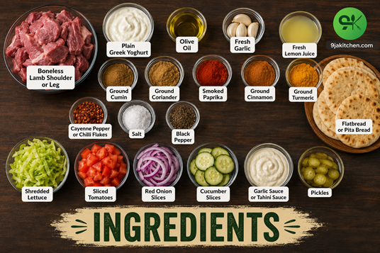 lamb shawarma recipe