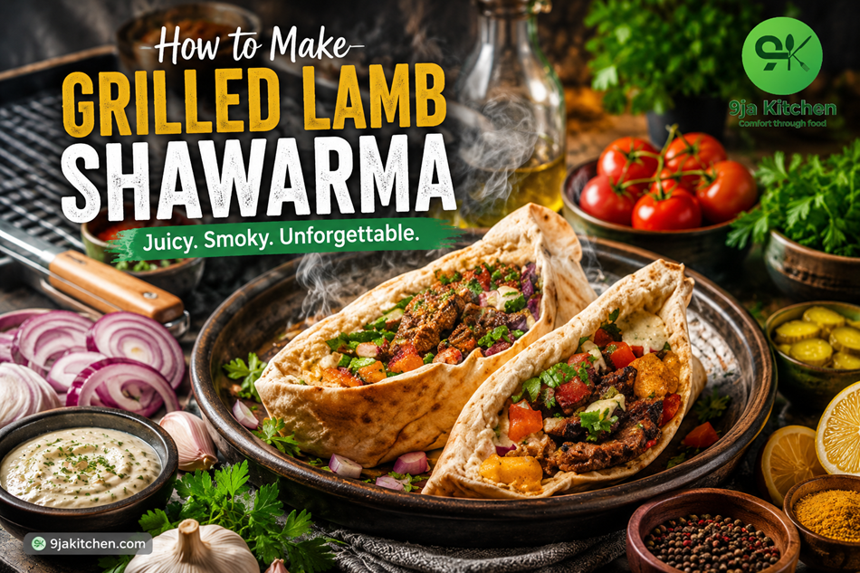 Grilled Lamb Shawarma