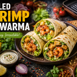 Grilled Shrimp Shawarma