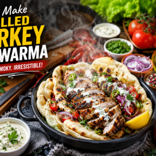 Grilled Turkey Shawarma