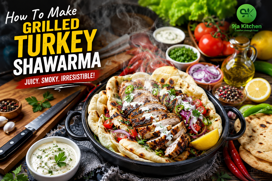 Grilled Turkey Shawarma