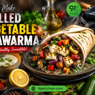 Grilled Vegetable Shawarma